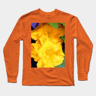 Pumpkin Blossom Long Sleeve T-Shirt